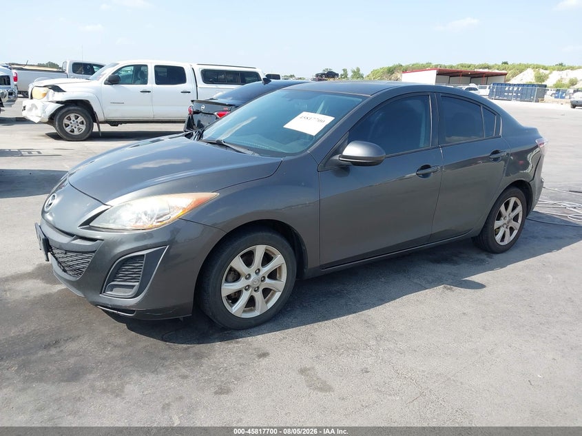 2011 Mazda 3 VIN JM1BL1VG6B1401870 IAAI salvage auction — NORMAL WEAR, Clear (Texas), sold $775 on 2026-08-22 (photo 2)