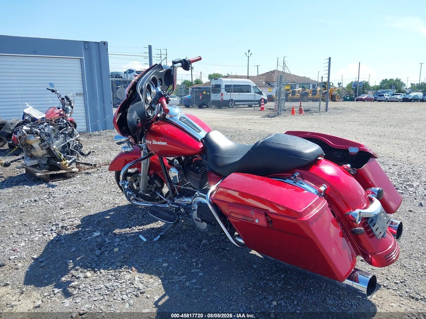 2012 Harley-davidson Street glide VIN 1HD1KBM19CB693400 IAAI salvage auction — FRONT END, Salvage Title, sold $1,850 on 2026-09-23 (photo 3)