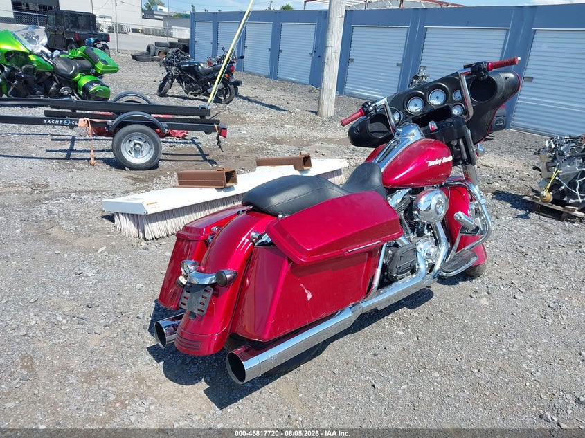2012 Harley-davidson Street glide VIN 1HD1KBM19CB693400 IAAI salvage auction — FRONT END, Salvage Title, sold $1,850 on 2026-09-23 (photo 4)