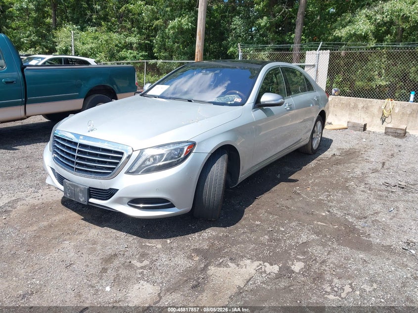 2015 Mercedes-benz S class VIN WDDUG8FBXFA109076 IAAI salvage auction — NORMAL WEAR, Clear (Virginia), sold $4,850 on 2026-08-12 (photo 2)