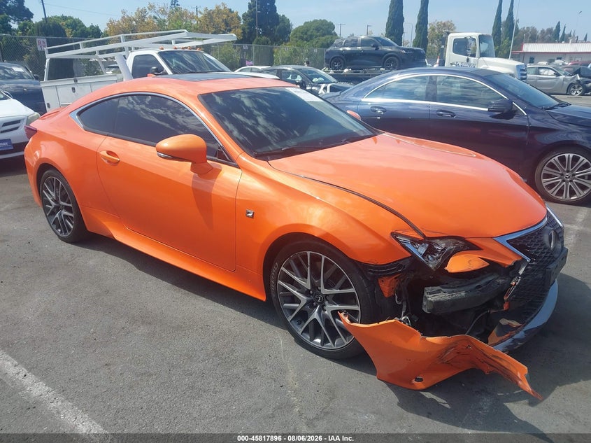 2016 Lexus Rc VIN JTHHA5BC1G5001013 — IAAI salvage auction photo