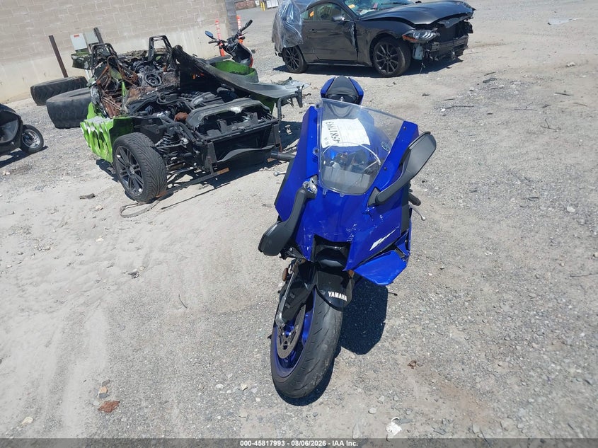 2025 Yamaha VIN JYARNA3E4SA000551 IAAI salvage auction — FRONT END, Salvage Title, sold $2,200 on 2026-09-29 (photo 5)