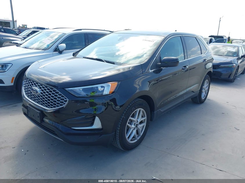 2023 Ford Edge VIN 2FMPK4J91PBA56076 IAAI salvage auction — REAR END, Salvage Title, sold $12,100 on 2026-08-18 (photo 2)