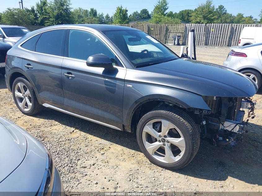 2023 Audi Q5 sportback VIN WA15AAFY0P2149863 — IAAI salvage auction photo