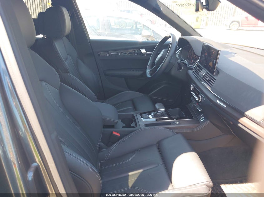 2023 Audi Q5 sportback VIN WA15AAFY0P2149863 IAAI salvage auction — FRONT END, Salvage Title, sold $16,500 on 2026-08-21 (photo 8)