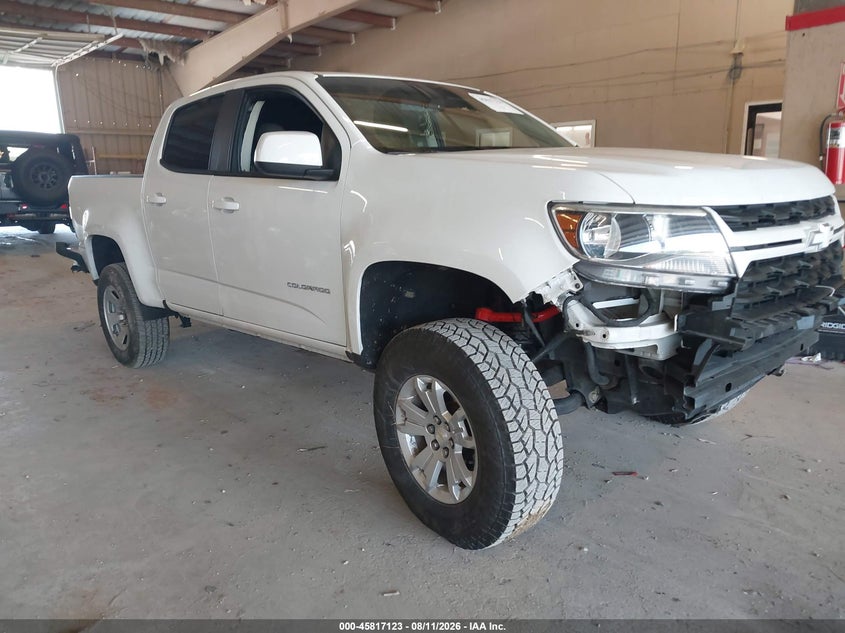 2021 Chevrolet Colorado VIN 1GCGSCEN2M1262777 — IAAI salvage auction photo