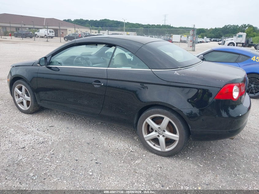2007 Volkswagen Eos VIN WVWDA71F67V001287 IAAI salvage auction — NORMAL WEAR, Clear (Illinois), sold $300 on 2026-08-11 (photo 3)