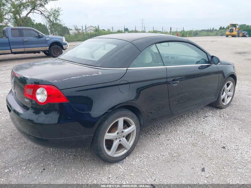 2007 Volkswagen Eos VIN WVWDA71F67V001287 IAAI salvage auction — NORMAL WEAR, Clear (Illinois), sold $300 on 2026-08-11 (photo 4)
