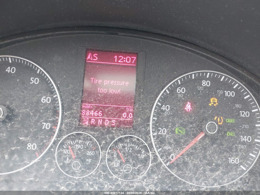 2007 Volkswagen Eos VIN WVWDA71F67V001287 IAAI salvage auction — NORMAL WEAR, Clear (Illinois), sold $300 on 2026-08-11 (photo 7)