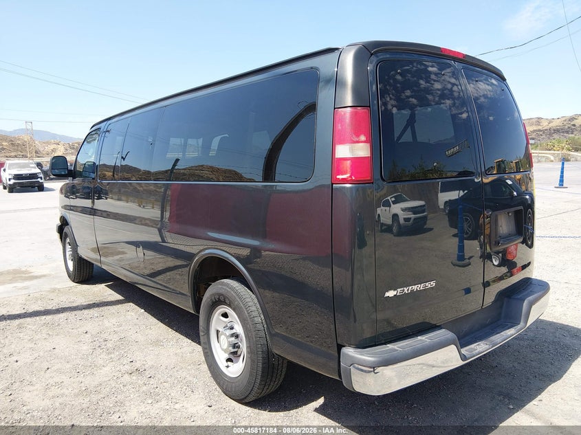 2017 Chevrolet Express 3500 VIN 1GAZGPFFXH1274389 IAAI salvage auction — NORMAL WEAR, Sf97 (California), sold $19,800 on 2026-09-10 (photo 3)