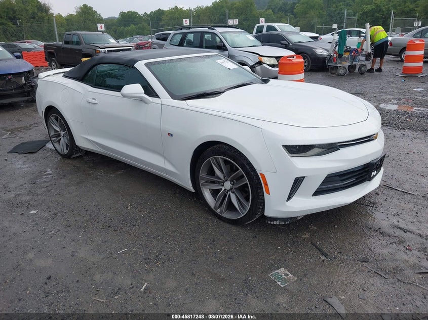 2017 Chevrolet Camaro VIN 1G1FB3DX6H0105465 — IAAI salvage auction photo