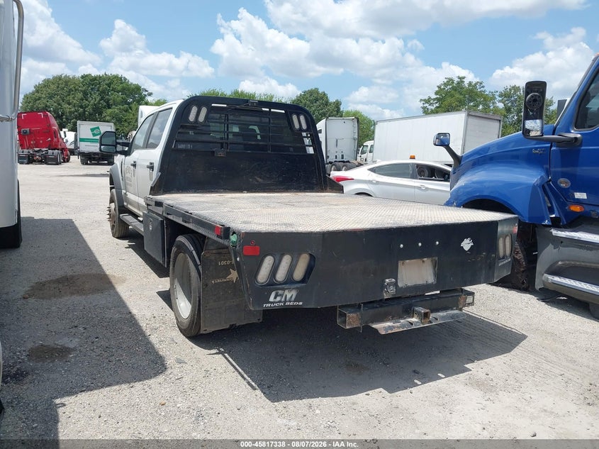 2018 Ford F550 VIN 1FD0W5HT5JEB42497 IAAI salvage auction — WATER/FLOOD, Wait Title, sold $7,975 on 2026-08-31 (photo 3)