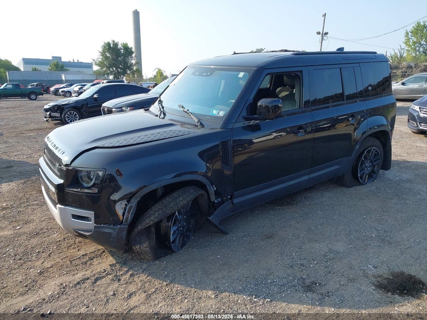 2020 Land rover Defender VIN SALEP7EU6L2034404 IAAI salvage auction — LEFT FRONT, Wait Title, sold $21,600 on 2026-10-16 (photo 2)