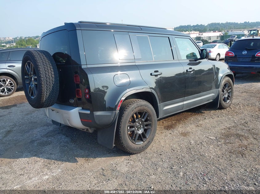 2020 Land rover Defender VIN SALEP7EU6L2034404 IAAI salvage auction — LEFT FRONT, Wait Title, sold $21,600 on 2026-10-16 (photo 4)