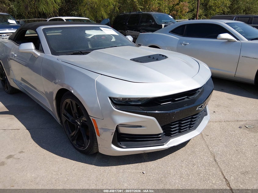 2019 Chevrolet Camaro VIN 1G1FH3D73K0112590 — IAAI salvage auction photo