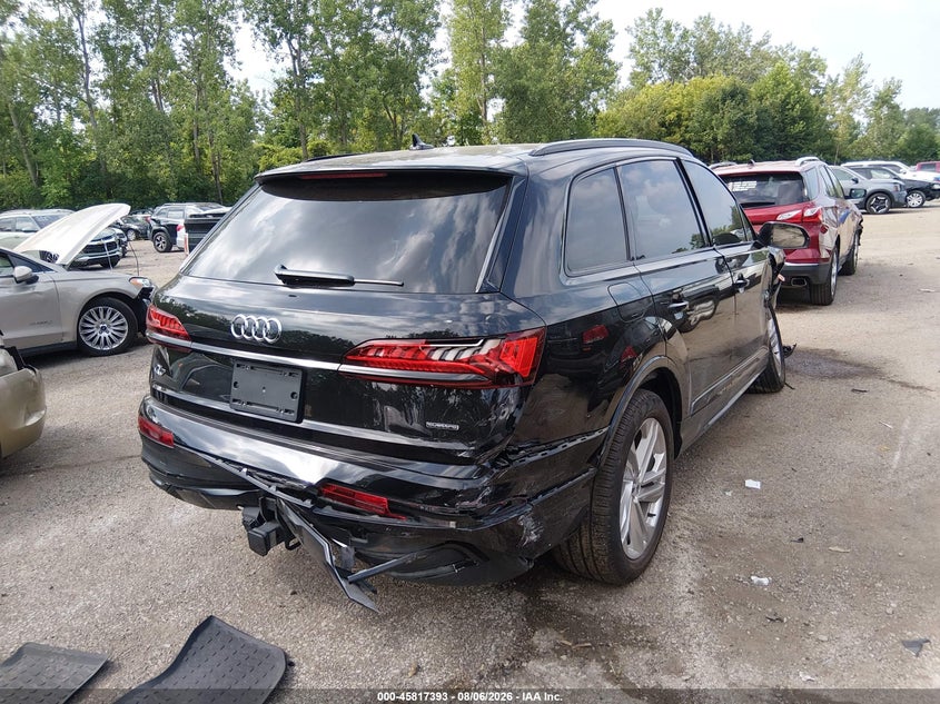 2021 Audi Q7 VIN WA1AXAF72MD000407 IAAI salvage auction — RIGHT FRONT, Salvage (Ohio), sold $9,975 on 2026-09-05 (photo 4)