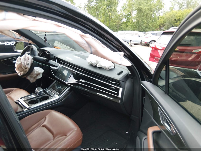 2021 Audi Q7 VIN WA1AXAF72MD000407 IAAI salvage auction — RIGHT FRONT, Salvage (Ohio), sold $9,975 on 2026-09-05 (photo 5)