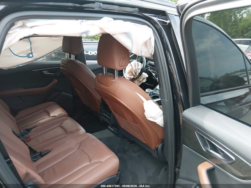 2021 Audi Q7 VIN WA1AXAF72MD000407 IAAI salvage auction — RIGHT FRONT, Salvage (Ohio), sold $9,975 on 2026-09-05 (photo 8)