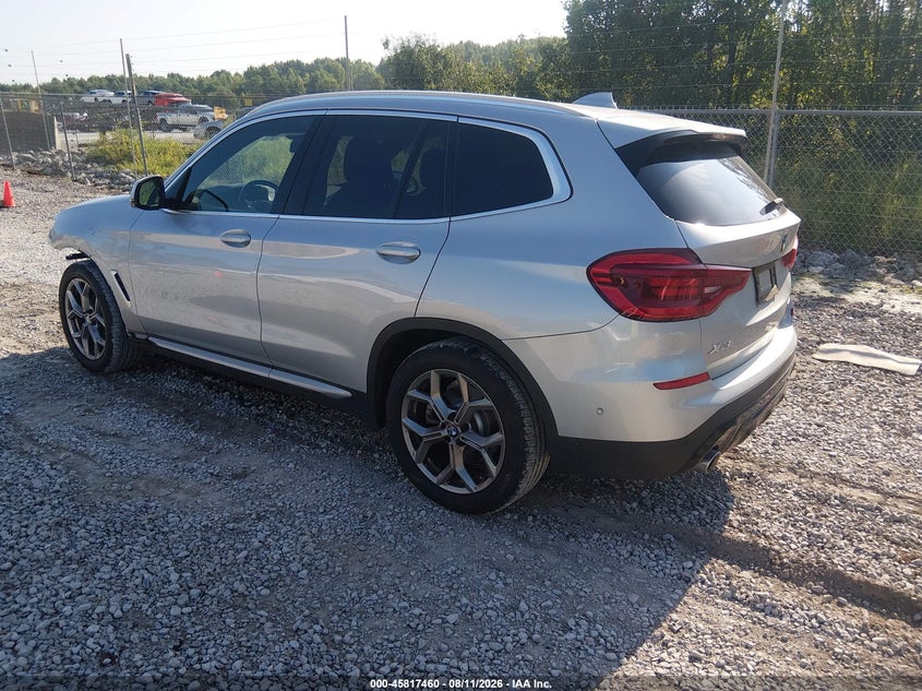 2021 BMW X3 VIN 5UXTY3C01M9G67228 IAAI salvage auction — FRONT END, Salvage Title, sold $7,900 on 2026-09-09 (photo 3)