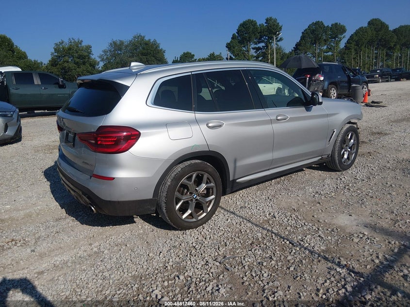 2021 BMW X3 VIN 5UXTY3C01M9G67228 IAAI salvage auction — FRONT END, Salvage Title, sold $7,900 on 2026-09-09 (photo 4)