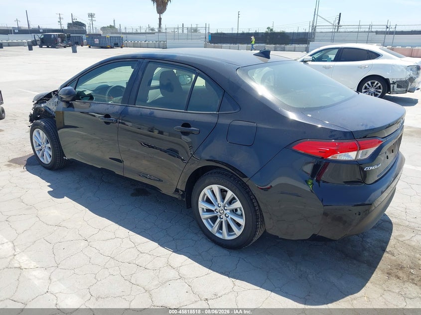 2026 Toyota Corolla VIN JTDBCMFE2T3156618 IAAI salvage auction — FRONT END, Salvage (California), sold $10,000 on 2026-08-24 (photo 3)