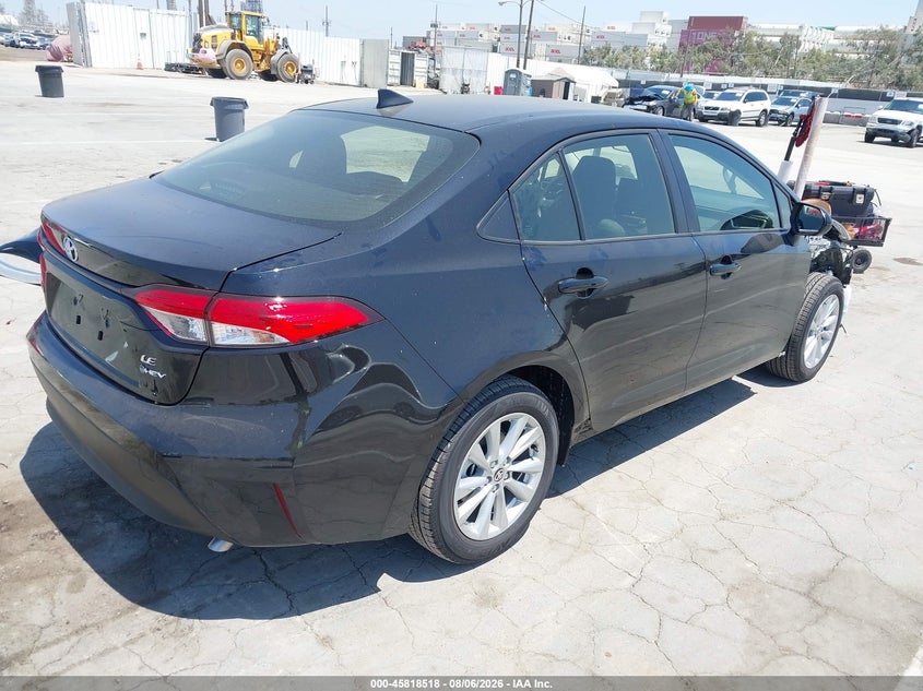 2026 Toyota Corolla VIN JTDBCMFE2T3156618 IAAI salvage auction — FRONT END, Salvage (California), sold $10,000 on 2026-08-24 (photo 4)