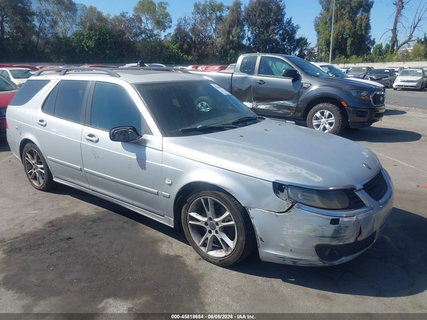 2006 Saab 9-5 VIN YS3EH59G063515477 IAAI salvage auction — NORMAL WEAR, Salvage (California), sold $275 on 2026-09-24 (photo 1)