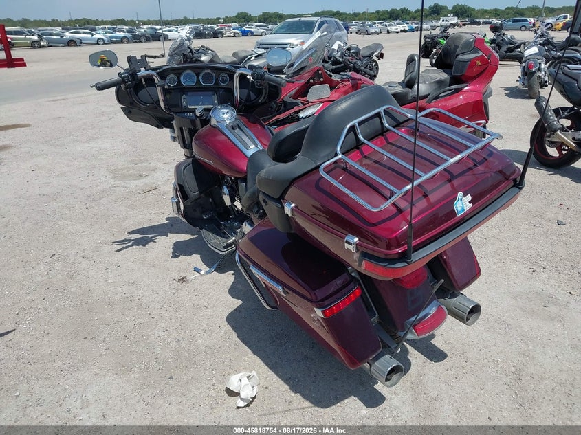 2016 Harley-davidson Electra glide VIN 1HD1KEL16GB638623 IAAI salvage auction — Unknown, Wait Title, sold $25 on 2026-10-14 (photo 3)