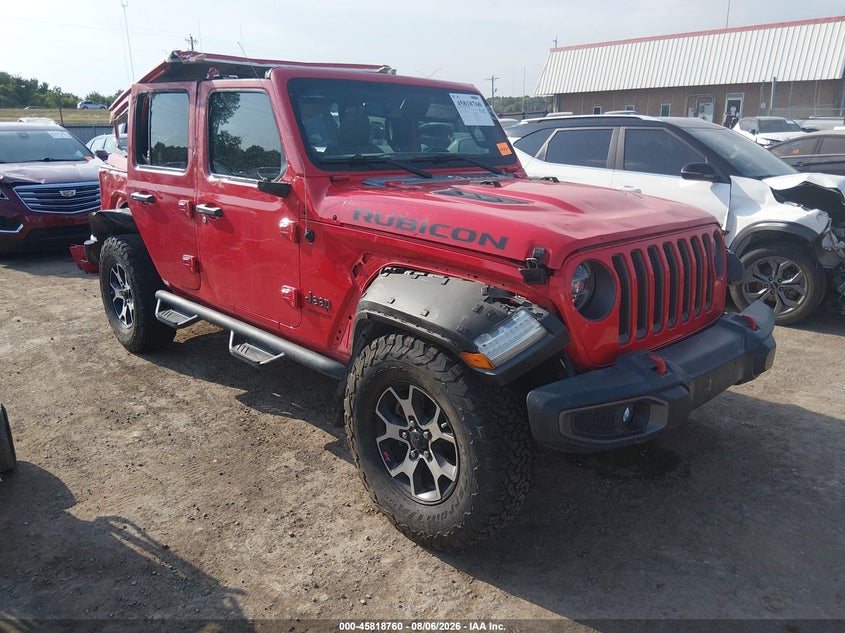 2020 Jeep Wrangler / VIN 1C4HJXFN4LW126259 — IAAI salvage auction photo