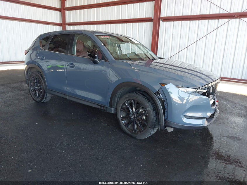 2021 Mazda Cx-5 VIN JM3KFACM9M0330518 IAAI salvage auction — FRONT END, Salvage Title, sold $7,300 on 2026-08-20 (photo 1)
