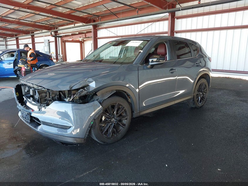 2021 Mazda Cx-5 VIN JM3KFACM9M0330518 IAAI salvage auction — FRONT END, Salvage Title, sold $7,300 on 2026-08-20 (photo 2)