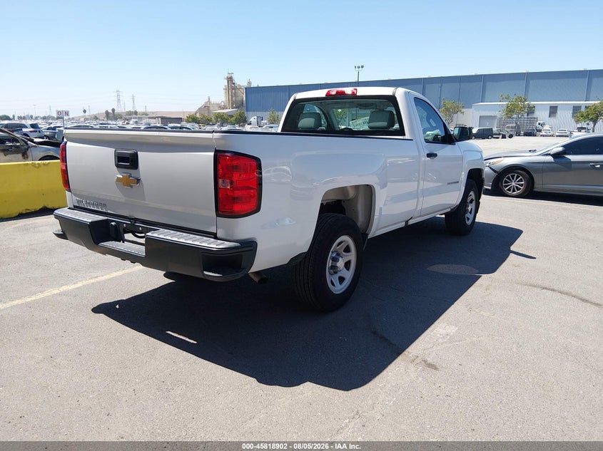 2016 Chevrolet Silverado 1500 VIN 1GCNCNEH3GZ307757 IAAI salvage auction — RIGHT FRONT, Sf97 (California), sold $15,100 on 2026-08-27 (photo 4)