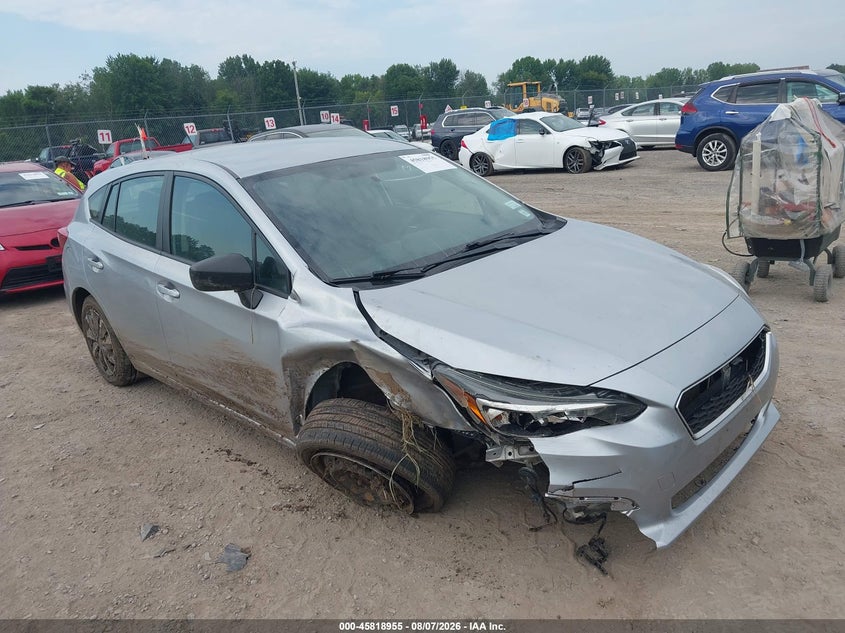 2018 Subaru Impreza VIN 4S3GTAA63J3749423 IAAI salvage auction — FRONT END, Wait Title, sold $675 on 2026-09-11 (photo 1)