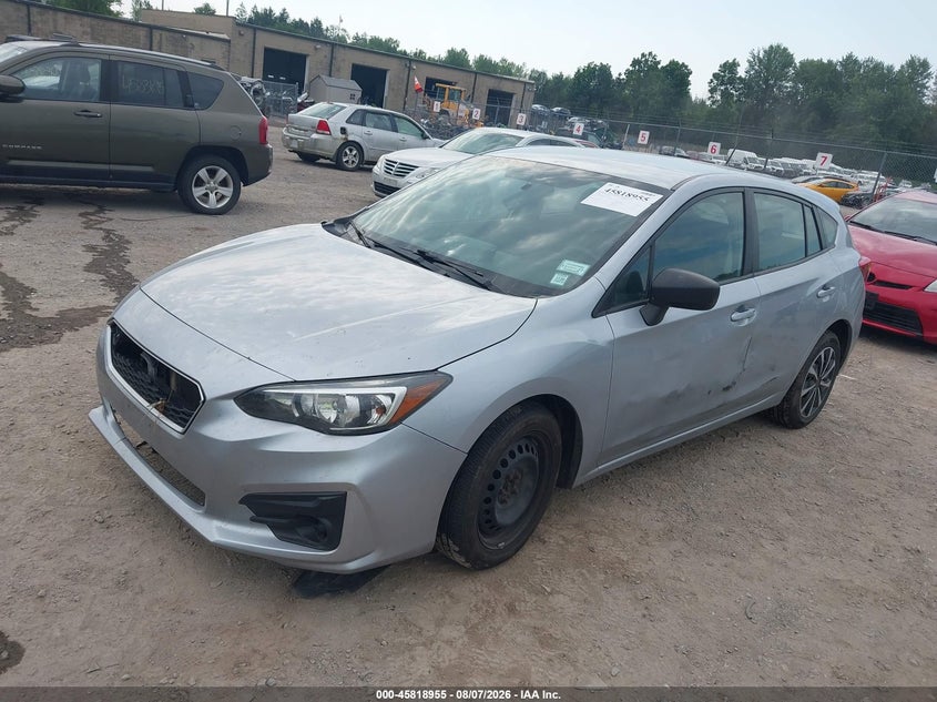 2018 Subaru Impreza VIN 4S3GTAA63J3749423 IAAI salvage auction — FRONT END, Wait Title, sold $675 on 2026-09-11 (photo 2)