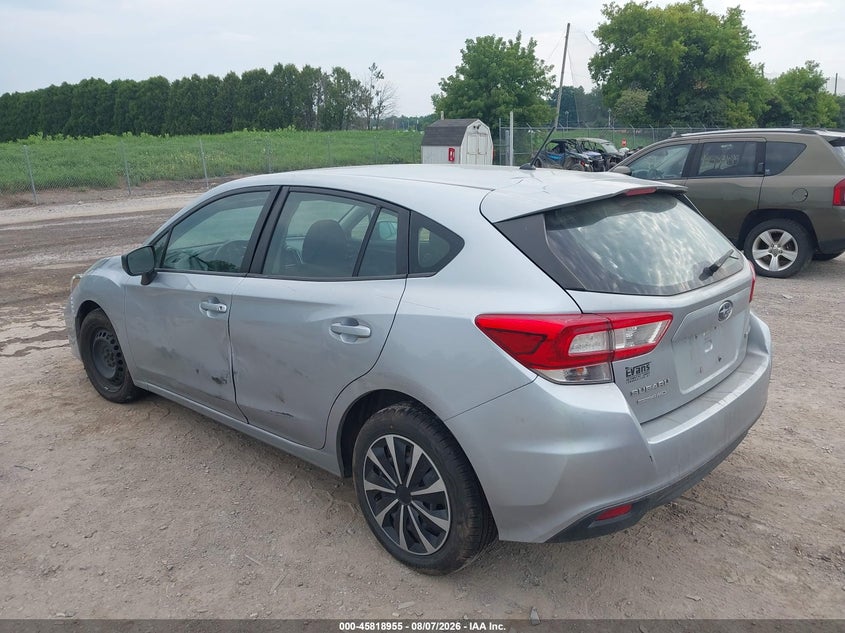 2018 Subaru Impreza VIN 4S3GTAA63J3749423 IAAI salvage auction — FRONT END, Wait Title, sold $675 on 2026-09-11 (photo 3)