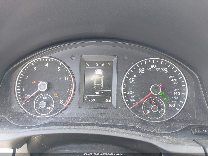2012 Volkswagen Eos VIN WVWBW7AH5CV010096 IAAI salvage auction — NORMAL WEAR, Clear (Virginia), sold $325 on 2026-08-11 (photo 7)