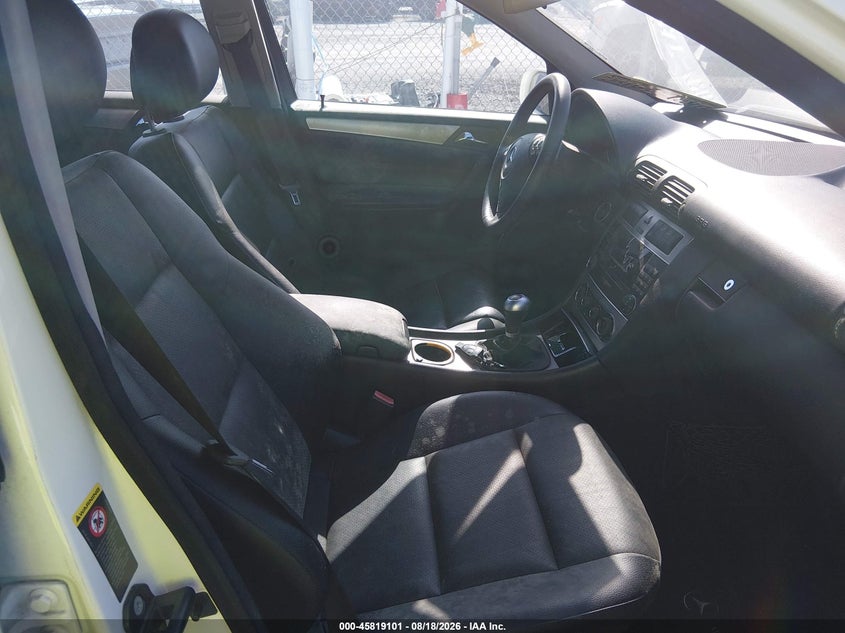 2006 Mercedes-benz C class VIN WDBRF52H36A866282 IAAI salvage auction — NORMAL WEAR, Clear (Georgia), sold $175 on 2026-08-21 (photo 5)