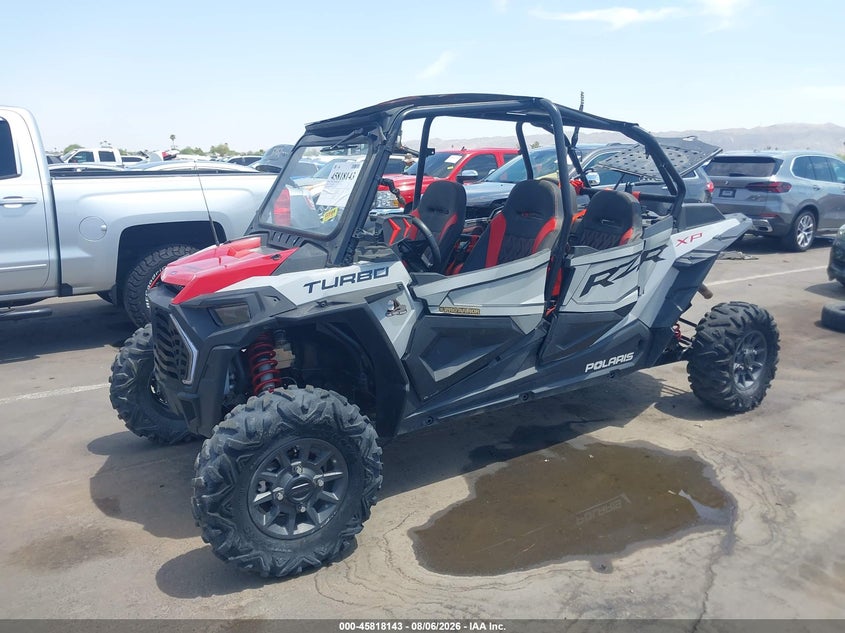 2021 Polaris Rzr VIN 3NSN4E928MF581068 IAAI salvage auction — ROLLOVER, Salvage Title, sold $100 on 2026-10-16 (photo 2)