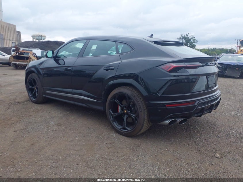 2020 Lamborghini Urus VIN ZPBUA1ZL6LLA06642 IAAI salvage auction — LEFT REAR, Clear (New York), sold $109,750 on 2026-08-10 (photo 3)