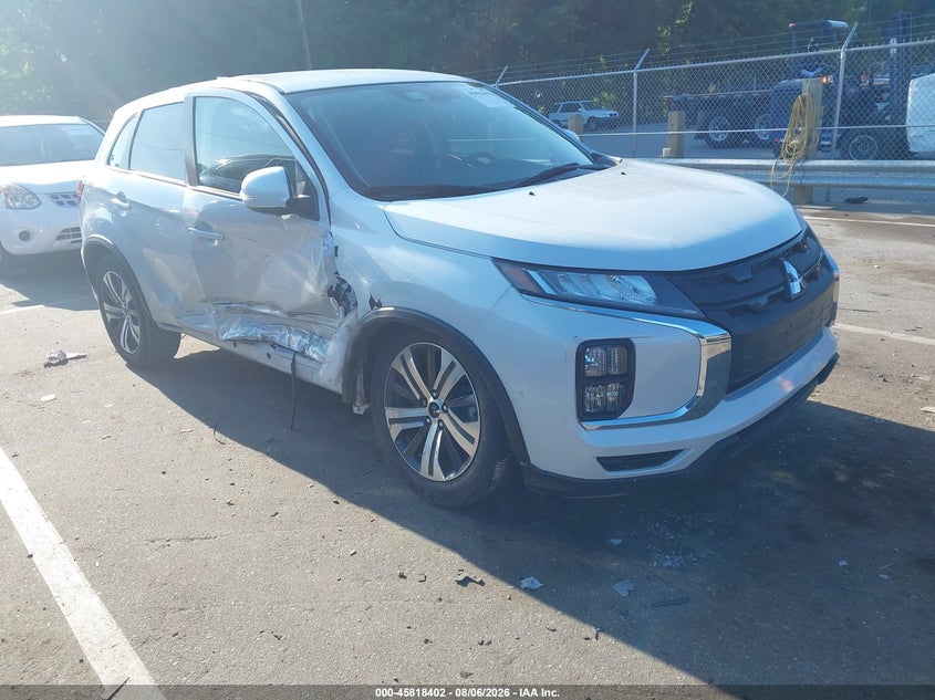 2022 Mitsubishi Outlander VIN JA4APVAU3NU022471 IAAI salvage auction — SIDE, Salvage (North Carolina), sold $4,100 on 2026-09-06 (photo 1)