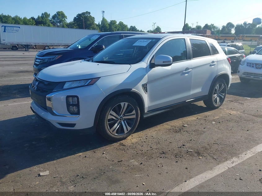 2022 Mitsubishi Outlander VIN JA4APVAU3NU022471 IAAI salvage auction — SIDE, Salvage (North Carolina), sold $4,100 on 2026-09-06 (photo 2)