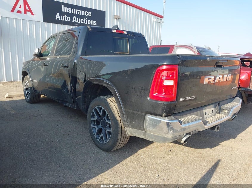 2025 Ram 1500 VIN 1C6SRFJP1SN561835 IAAI salvage auction — SIDE, Wait Title, sold $20,400 on 2026-08-14 (photo 3)