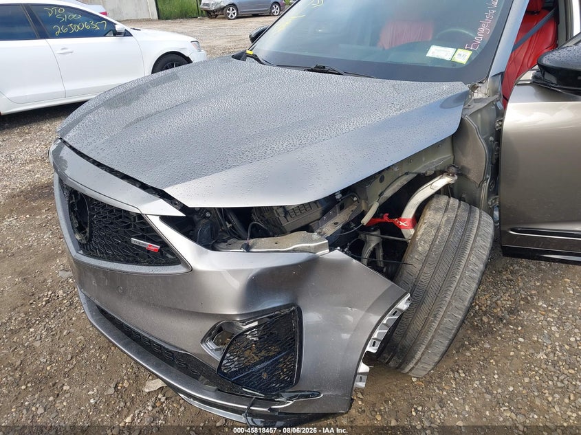 2024 Acura Mdx VIN 5J8YD8H8XRL800205 IAAI salvage auction — FRONT END, Wait Title, sold $20,700 on 2026-08-25 (photo 6)