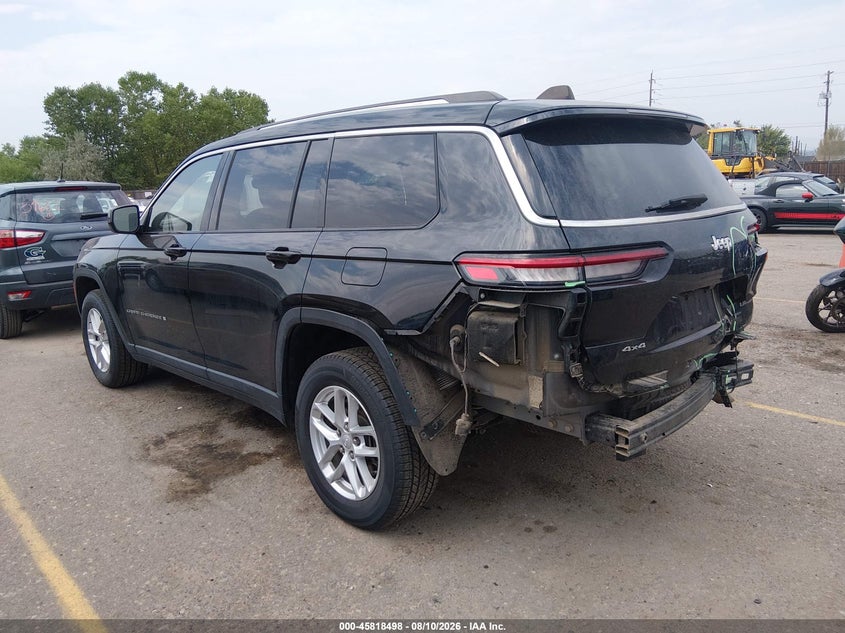 2023 Jeep Grand cherokee l VIN 1C4RJKAG4P8870227 IAAI salvage auction — REAR END, Enterprise Vehicles Clear Only (Colorado), sold $12,450 on 2026-08-11 (photo 3)