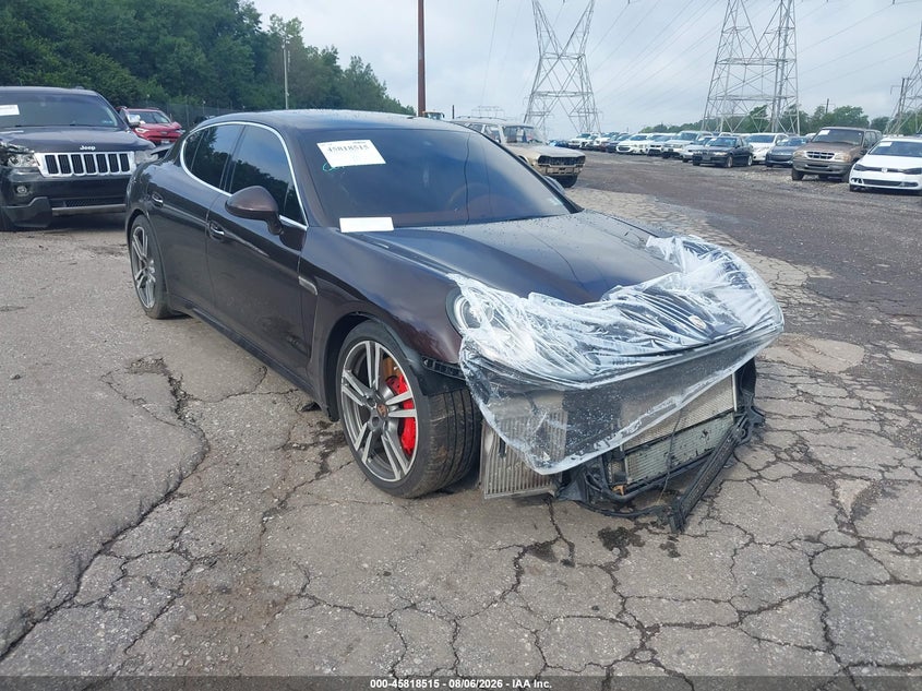 2014 Porsche Panamera VIN WP0AC2A7XEL073238 IAAI salvage auction — WATER/FLOOD, Salvage (Pennsylvania), sold $4,150 on 2026-09-04 (photo 1)