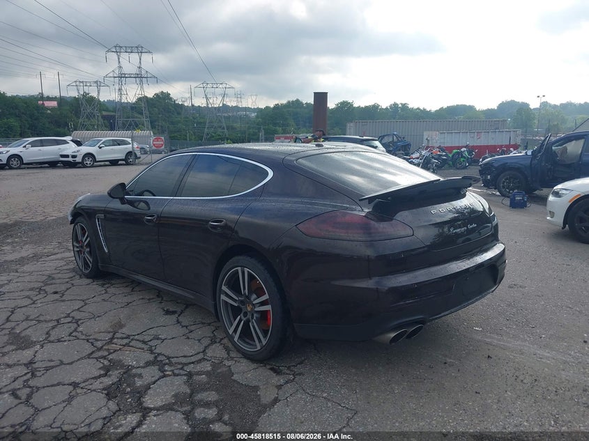 2014 Porsche Panamera VIN WP0AC2A7XEL073238 IAAI salvage auction — WATER/FLOOD, Salvage (Pennsylvania), sold $4,150 on 2026-09-04 (photo 3)