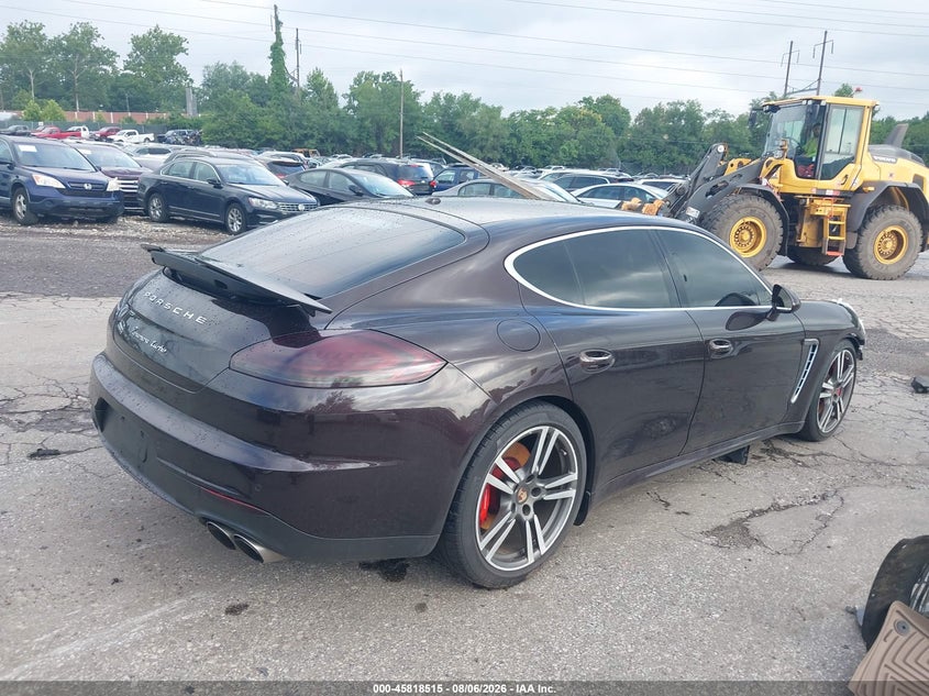 2014 Porsche Panamera VIN WP0AC2A7XEL073238 IAAI salvage auction — WATER/FLOOD, Salvage (Pennsylvania), sold $4,150 on 2026-09-04 (photo 4)