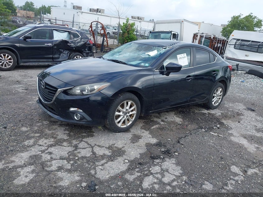 2014 Mazda 3 VIN JM1BM1V78E1203714 IAAI salvage auction — FRONT END, Salvage Title, sold $1,650 on 2026-09-11 (photo 2)