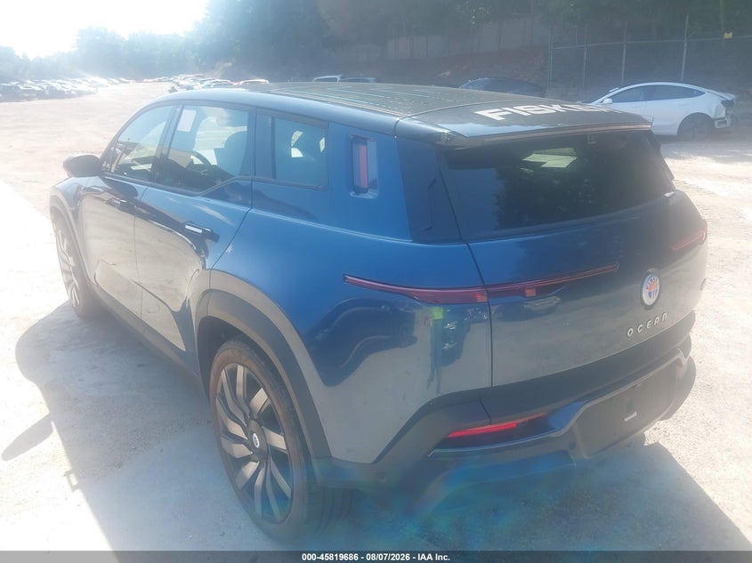 2023 Fisker Ocean VIN VCF1ZBU23PG005941 IAAI salvage auction — NORMAL WEAR, Wait Title, sold $8,700 on 2026-08-28 (photo 3)