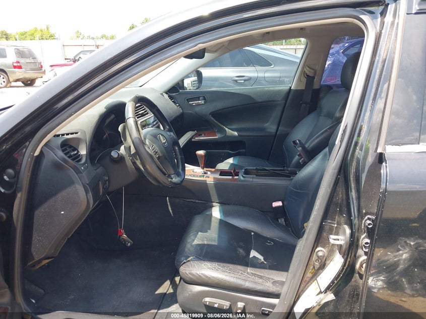 2006 Lexus Is 250 VIN JTHBK262162016839 IAAI salvage auction — NORMAL WEAR, Clear (Texas), sold $700 on 2026-09-03 (photo 5)